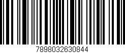 Código de barras (EAN, GTIN, SKU, ISBN): '7898032630844'