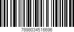 Código de barras (EAN, GTIN, SKU, ISBN): '7898034516696'