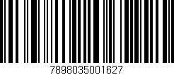 Código de barras (EAN, GTIN, SKU, ISBN): '7898035001627'