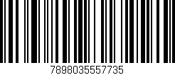 Código de barras (EAN, GTIN, SKU, ISBN): '7898035557735'