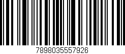 Código de barras (EAN, GTIN, SKU, ISBN): '7898035557926'
