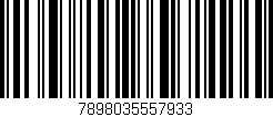 Código de barras (EAN, GTIN, SKU, ISBN): '7898035557933'