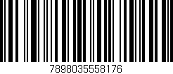 Código de barras (EAN, GTIN, SKU, ISBN): '7898035558176'