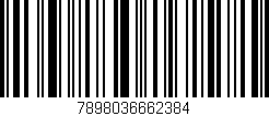 Código de barras (EAN, GTIN, SKU, ISBN): '7898036662384'