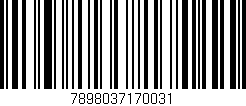 Código de barras (EAN, GTIN, SKU, ISBN): '7898037170031'