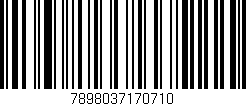 Código de barras (EAN, GTIN, SKU, ISBN): '7898037170710'