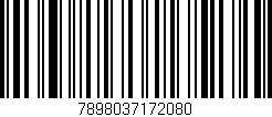 Código de barras (EAN, GTIN, SKU, ISBN): '7898037172080'
