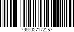 Código de barras (EAN, GTIN, SKU, ISBN): '7898037172257'