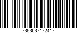 Código de barras (EAN, GTIN, SKU, ISBN): '7898037172417'