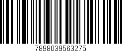 Código de barras (EAN, GTIN, SKU, ISBN): '7898039563275'