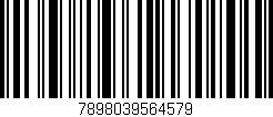 Código de barras (EAN, GTIN, SKU, ISBN): '7898039564579'