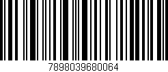 Código de barras (EAN, GTIN, SKU, ISBN): '7898039680064'