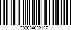 Código de barras (EAN, GTIN, SKU, ISBN): '7898040321871'