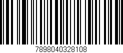 Código de barras (EAN, GTIN, SKU, ISBN): '7898040328108'