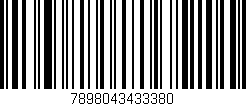 Código de barras (EAN, GTIN, SKU, ISBN): '7898043433380'