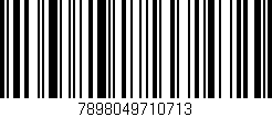 Código de barras (EAN, GTIN, SKU, ISBN): '7898049710713'