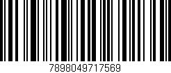 Código de barras (EAN, GTIN, SKU, ISBN): '7898049717569'