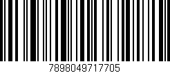 Código de barras (EAN, GTIN, SKU, ISBN): '7898049717705'