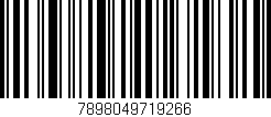 Código de barras (EAN, GTIN, SKU, ISBN): '7898049719266'