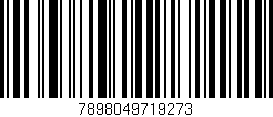 Código de barras (EAN, GTIN, SKU, ISBN): '7898049719273'