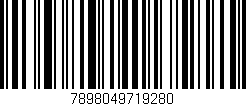 Código de barras (EAN, GTIN, SKU, ISBN): '7898049719280'