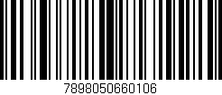 Código de barras (EAN, GTIN, SKU, ISBN): '7898050660106'