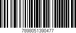 Código de barras (EAN, GTIN, SKU, ISBN): '7898051390477'