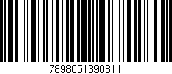 Código de barras (EAN, GTIN, SKU, ISBN): '7898051390811'