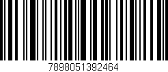 Código de barras (EAN, GTIN, SKU, ISBN): '7898051392464'