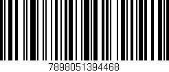 Código de barras (EAN, GTIN, SKU, ISBN): '7898051394468'