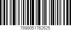 Código de barras (EAN, GTIN, SKU, ISBN): '7898051762625'
