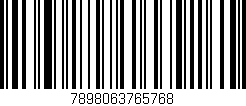 Código de barras (EAN, GTIN, SKU, ISBN): '7898063765768'