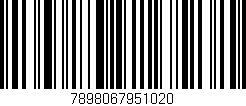 Código de barras (EAN, GTIN, SKU, ISBN): '7898067951020'