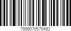 Código de barras (EAN, GTIN, SKU, ISBN): '7898070570492'