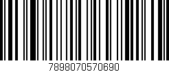 Código de barras (EAN, GTIN, SKU, ISBN): '7898070570690'