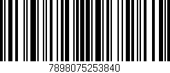 Código de barras (EAN, GTIN, SKU, ISBN): '7898075253840'