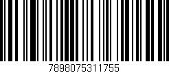 Código de barras (EAN, GTIN, SKU, ISBN): '7898075311755'