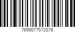 Código de barras (EAN, GTIN, SKU, ISBN): '7898077572079'