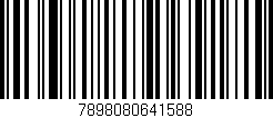 Código de barras (EAN, GTIN, SKU, ISBN): '7898080641588'