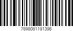 Código de barras (EAN, GTIN, SKU, ISBN): '7898081191396'