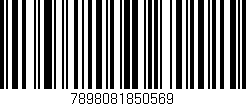 Código de barras (EAN, GTIN, SKU, ISBN): '7898081850569'