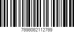 Código de barras (EAN, GTIN, SKU, ISBN): '7898082112789'