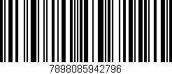 Código de barras (EAN, GTIN, SKU, ISBN): '7898085942796'