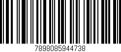 Código de barras (EAN, GTIN, SKU, ISBN): '7898085944738'