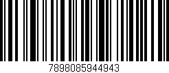 Código de barras (EAN, GTIN, SKU, ISBN): '7898085944943'