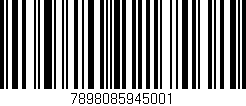 Código de barras (EAN, GTIN, SKU, ISBN): '7898085945001'