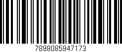 Código de barras (EAN, GTIN, SKU, ISBN): '7898085947173'