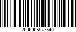 Código de barras (EAN, GTIN, SKU, ISBN): '7898085947548'