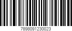Código de barras (EAN, GTIN, SKU, ISBN): '7898091230023'