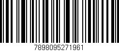 Código de barras (EAN, GTIN, SKU, ISBN): '7898095271961'